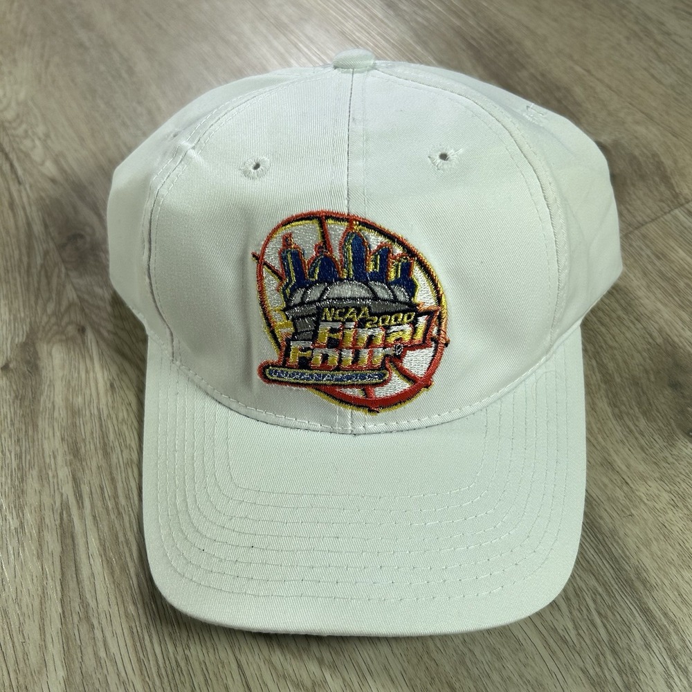 VTG Logo Athletic 2000 Final‎ Four Snapback Hat NCAA Indianapolis White Cap